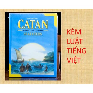 CATAN SEAFARES - BẢN MỞ RỘNG 5-6 NGƯỜI- CHỈ CHƠI KÈM KHI CÓ BẢN CƠ BẢN