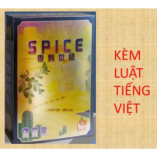 TRÒ CHƠI BOARDGAME CENTURY SPICE ROAD-CON ĐƯỜNG GIA VỊ-PHIÊN BẢN TRUNG QUỐC