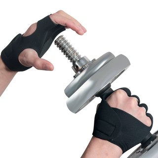 Găng tay tập gym LIKEFIT kết hợp quấn bảo vệ cổ tay cao cấp SKDK