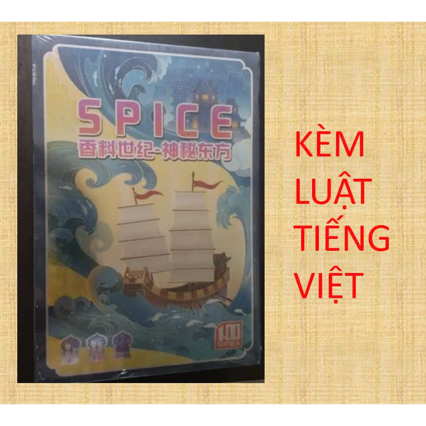 Trò Chơi Board Game - Century: Eastern Wonders - kỳ quan phương đông - phiên bản thứ 2 - không cần b