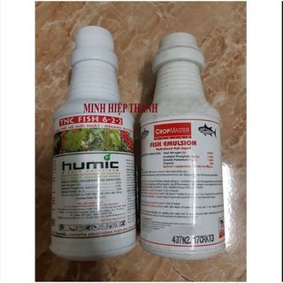 Phân đạm cá dinh dưỡng tinh khiết đậm đặc Fish Emulsion  250ml, Đạm cá TNC humic Fish 6.2.2  250nl