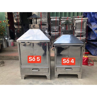 Lò đốt vàng mã, thùng hoá vàng mã INOX 2 cánh LOẠI DÀY
