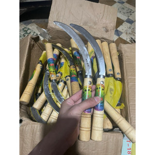 Liềm cắt cỏ, liềm cắt lúa cán gỗ