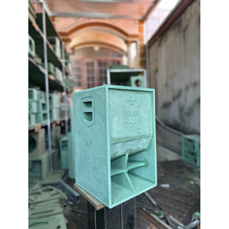 T&T DIY: Mẫu thùng sub hơi, box loa Sub Hầm Thái bass 20 thông hơi hỏa tiễn kt 30x48x30