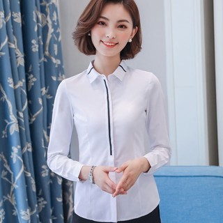 Áo Sơ Mi Nữ Dài Tay Viền Nẹp YG855 Thời Trang TOP FASHION SHOP Chất Vải Cao Cấp, Bền đẹp