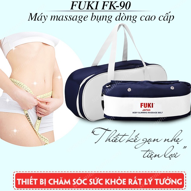 Máy massage bụng FUKI FK90 dòng cao cấp (xanh đen)