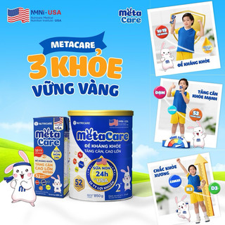 Sữa bột METACARE GROW 850G
