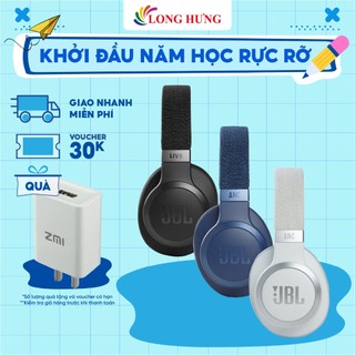 Tai nghe chụp tai bluetooth jbl live 660nc jbllive660nc - hàng chính hãng