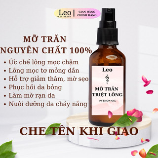 [CHE TÊN ]MỠ TRĂN NGUYÊN CHẤT GIÚP TẨY LÔNG TRIỆT LÔNG