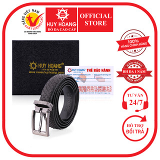 Thắt lưng nữ da trăn Huy Hoàng màu đen HP5301