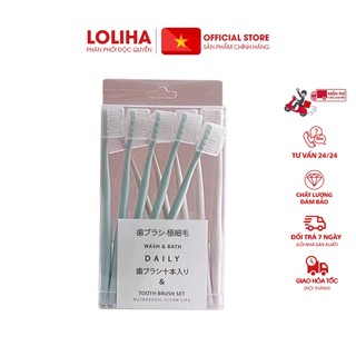 ❣️freeship❣️ combo 5 hộp 4 bàn chải muji xuất nhật