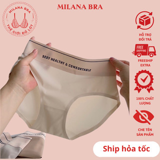 Quần lót nữ milana đúc su lạnh cạp cao tàng hình chữ sexy ql136