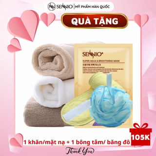 Quà tặng bông tắm/khăn tắm/ băng đô