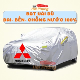 Bạt Phủ Ô Tô Vải Dù Mitsubishi Mirage, Xpander, Attrage, Pajero, Trition, Outlander chống nóng, chống nước