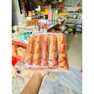 Bánh tráng ruốc ống