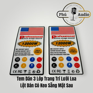 Tem Dán và Mạc Dán Lưới Nhựa Cứng 5x5cm