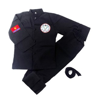 Võ phục Võ cổ truyền Việt Nam chuẩn quy định quốc gia.
