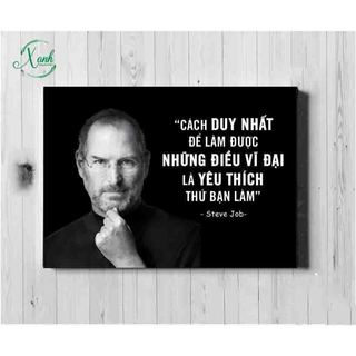 Tranh canvas động lực, câu nói hay người nổi tiếng - Văn phòng coty