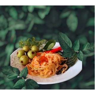 Nem chua chay ( nem chua vỏ bưởi) / Tré Huế/ mắm Thái