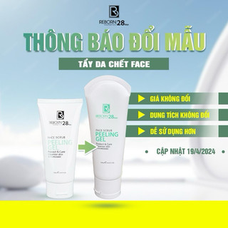 Tẩy da chết face - peeling gel reborn cosmetics 120ml