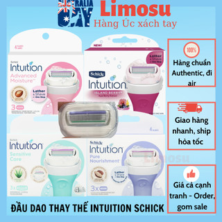 Đầu thay dao cạo Schick Intuition đầu bơ