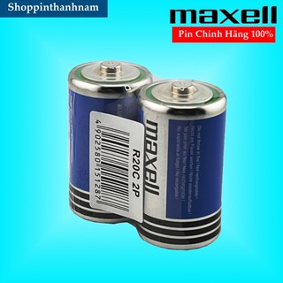 Pin Đại Maxell R20 Vỉ 2 Viên Dung Lượng Cao Thay Bếp Gas