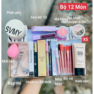  Bộ Trang Điểm Set Trang Điểm  Combo Trang Điểm Cho Người Mới Tập Trang Điểm Đầy Đủ 