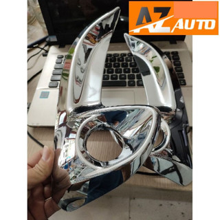 Ốp Viền Đèn Gầm Trước Toyota Vios 2019-2023