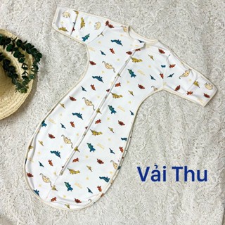 Túi Ngủ Ngôi Sao Vải THU ĐÔNG Dày Ấm Cho Bé Hãng Noonon