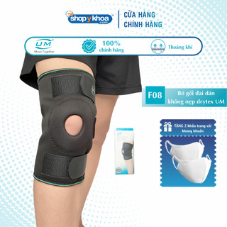 Bó Gối Đai Dán Không Nẹp Drytex UM F08 [United Medicare] [1 Cái]. Tiêu Chuẩn Châu Âu