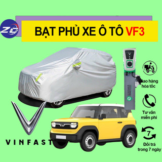 Bạt phủ xe ô tô vinfast VF3 bạt trùm toàn xe xe điện vf 3 chống nắng chống mưa