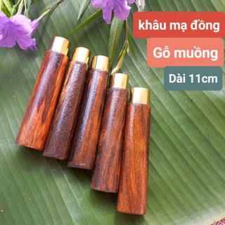 Chuôi dao, cán dao hình ovan, khâu inox