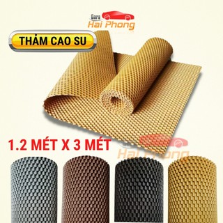 Thảm lót sàn ô tô cao su khổ lớn 1200cm x 3000cm lót sàn xe và lót cốp xe cao cấp