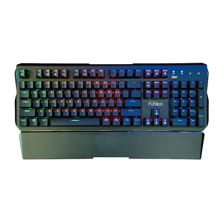 Bàn phím cơ gaming fuhlen RGB Black switch chính hãng fuhlen
