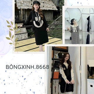 Váy len Quảng Châu kẻ khăn xuông dáng dài ,váy len Quảng Châu mặt cười nửa,váy len Quảng Châu huy hiệu