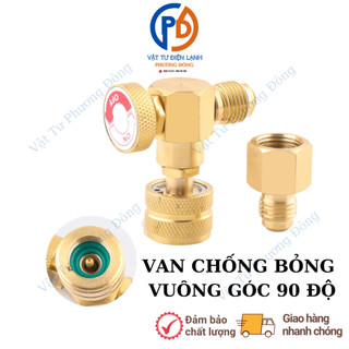 Van chống bỏng vuông góc 90 độ chuyên trị Daikin hàng chất lượng