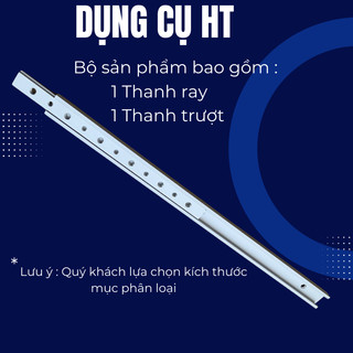 Thanh ray trượt bàn cưa bao gồm thanh ray và thanh trượt T 30cm
