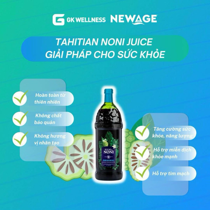 Nước ép Trái nhàu Noni Tahitian Juice Nawage nhập  khẩu Mỹ.  Giúp hỗ trợ xương khớp bao tử và ngủ ngon.