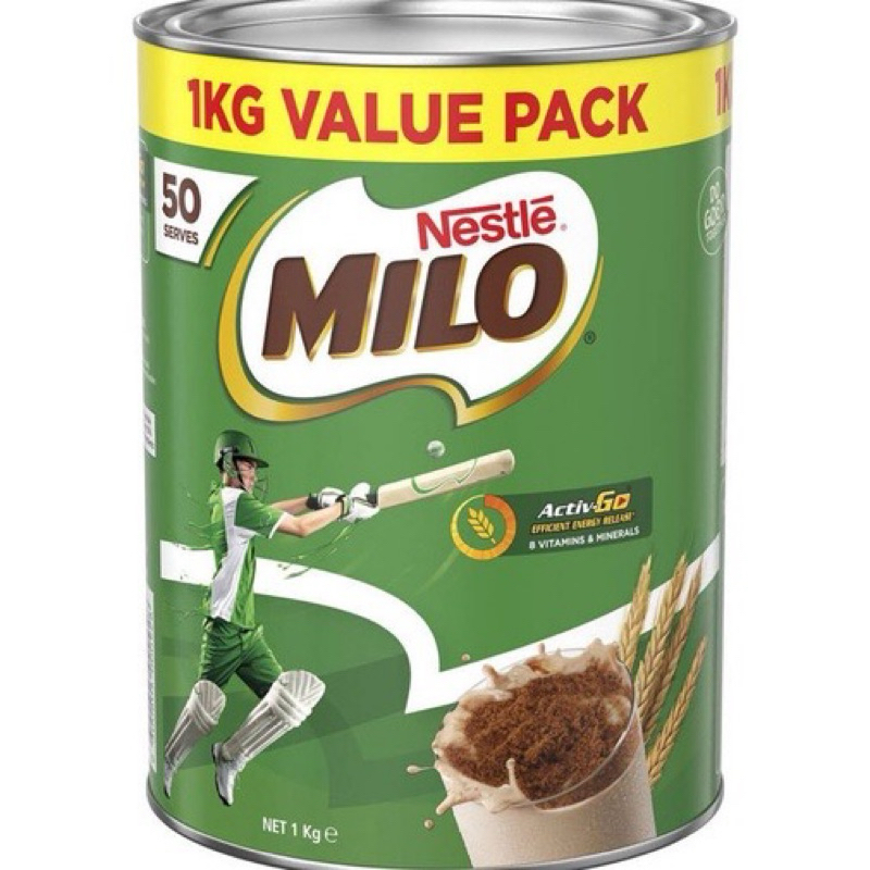 Sữa bột Milo Úc hộp 1kg thơm ngon, dinh dưỡng giúp bé phát triển tối ưu