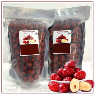 [ 0.5/1KG ] Táo Đỏ Tân Cương Sấy Khô Hữu Cơ - Quả Ngọt - Chắc Thịt
