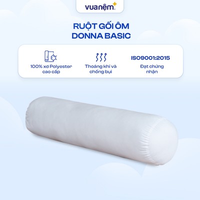 Gối ôm Doona Basic 22x100cm mềm êm nâng đỡ, hỗ trợ tư thế nằm nghiêng, độ bền cao