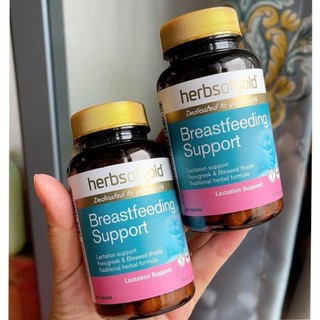 Lợi sữa Úc Herbs Of Gold Breastfeeding Support 60 viên ( Lợi sữa Úc)