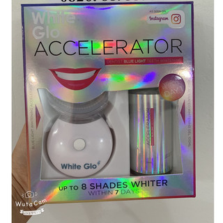Bộ ngậm trắng răng White Glo Accelerator, bật trắng lên đến 8 tông chỉ trong 7 ngày