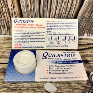 Que Thử Thai Quickstrip Combo 6 Que - Phát Hiện Thai Sớm