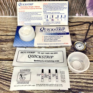 Que Thử Thai Quickstrip Combo 12 Que - Phát Hiện Thai Sớm