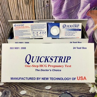 Que Thử Thai Quickstrip Combo 12 Que - Phát Hiện Thai Sớm