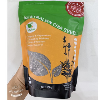 Hạt chia hữu cơ Úc Autralian Chia Seeds Organic của Úc, 500g