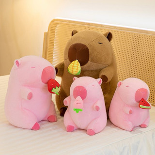 Gấu bông chuột lang nước Capybara, Capybara rút hoa quả, capybara rút bơ, rút dưa hấu,… hàng QCCC ( kèm ảnh thật)