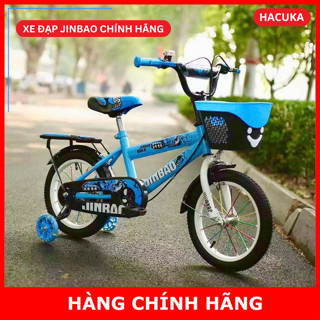 Xe đạp cho bé trai, bé gái từ 2-3-4 tuổi đến 10 tuổi, Xe đạp trẻ em JINBAO hàng chính hãng kèm HCK03