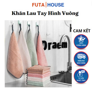 Khăn lau tay hình vuông khăn lau bếp vệ sinh